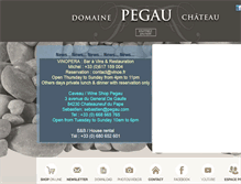 Tablet Screenshot of pegau.com